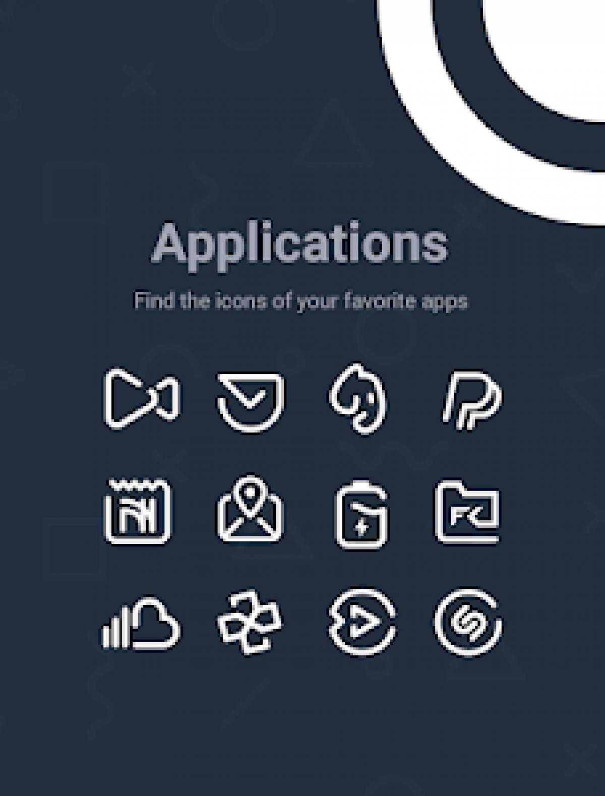 Linebit Light – Icon Pack v1.4.2 (Patched) APK