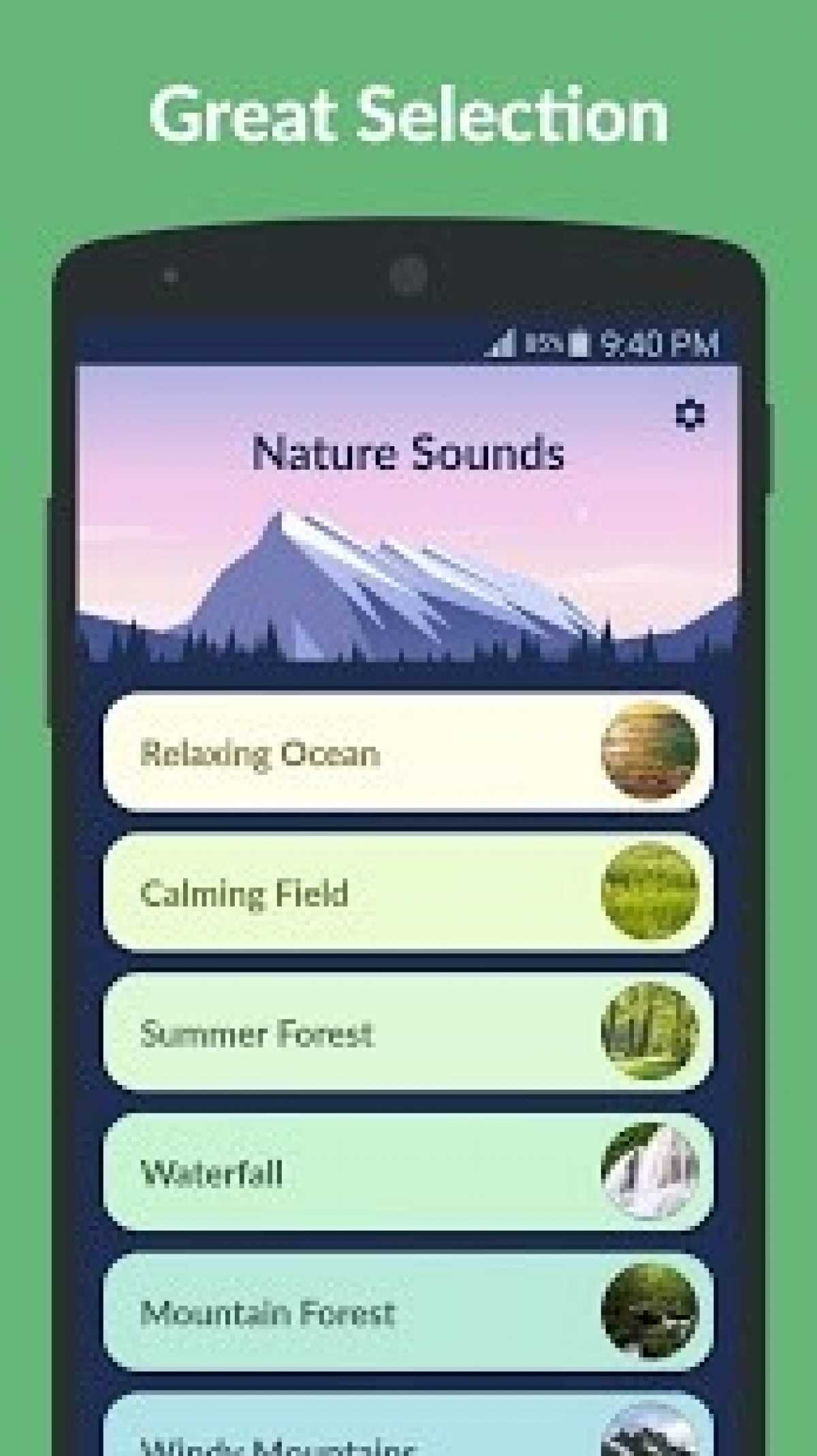 Nature Sounds HD – Sleep & Relax v3.7.0 (Premium) Apk