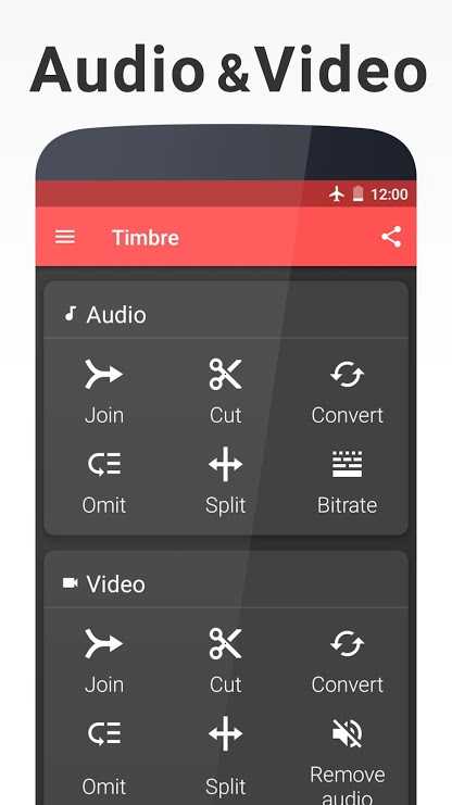 Timbre: Cut Join Convert Mp3 Audio Mp4 Video v3.1.7 (Pro) Apk
