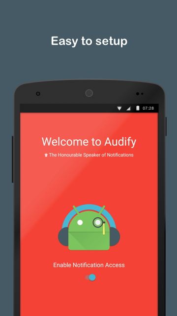 Audify Notification Reader v3.5.0 (Premium) Apk