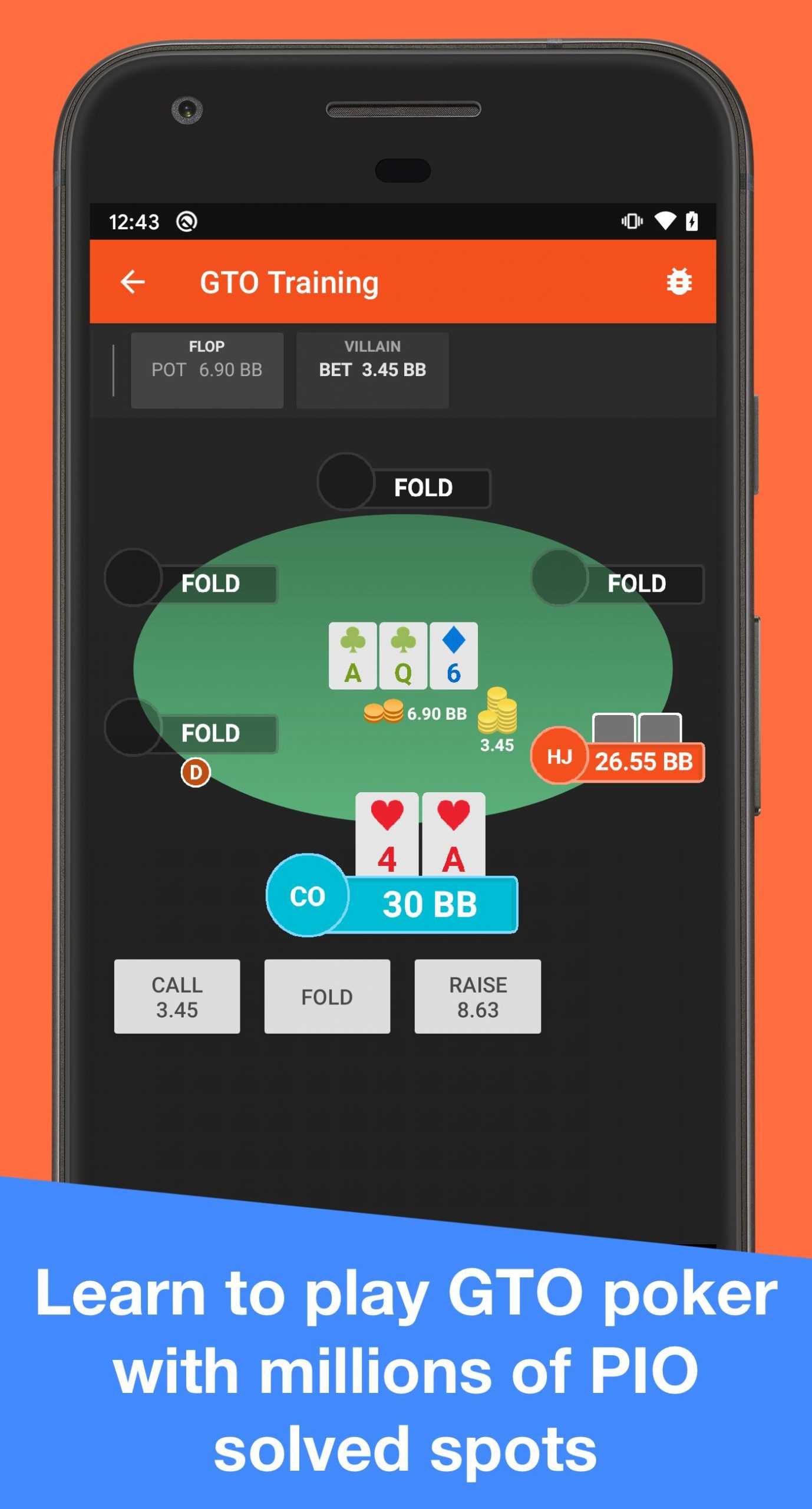 Postflop+ GTO Poker Trainer For No Limit Holdem v4.4.1.213 (Pro) Apk