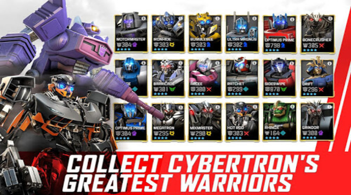 TRANSFORMERS: Forged to Fight v8.8.0 (Mod) Apk