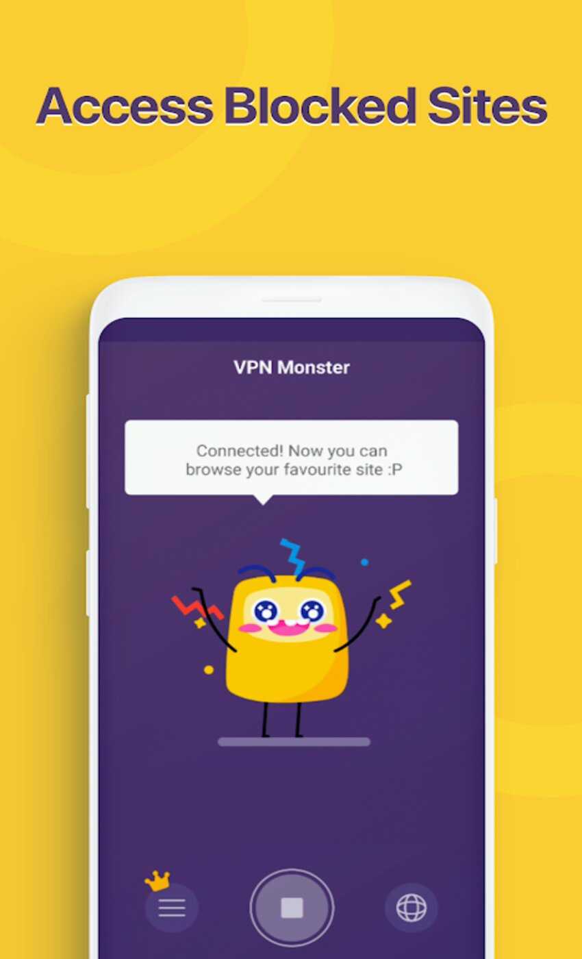Unlimited Free VPN Monster – Fast Secure VPN Proxy v1.9.3 (VIP) (Mod) APK