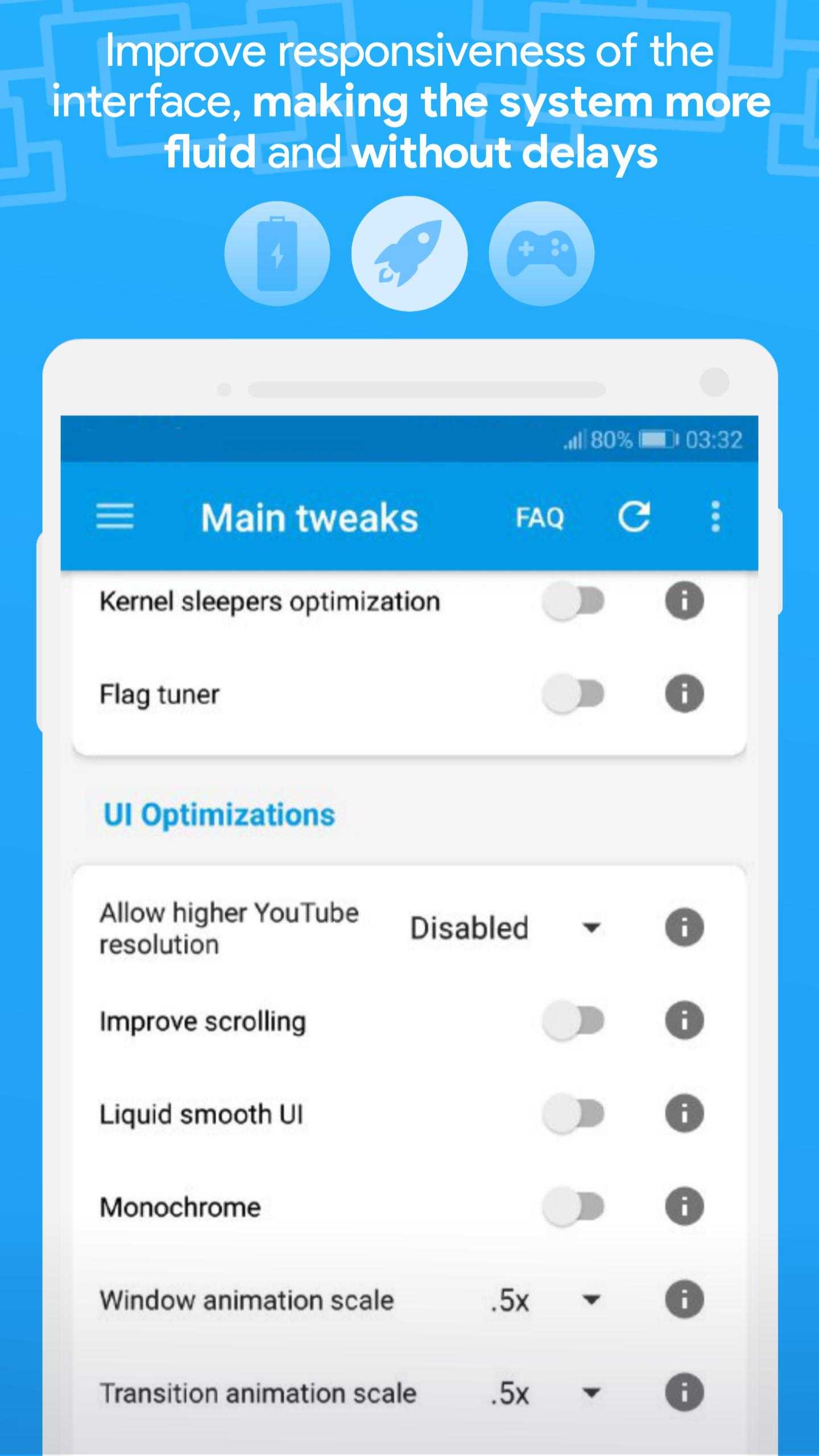 L Speed (Gaming~Battery saver~Performance) ROOT v2.5.1.5 (Mod) Apk
