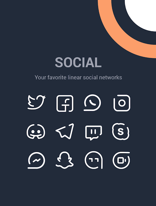 Linebit Light Icon Pack v1.4.7 (Patched) APK