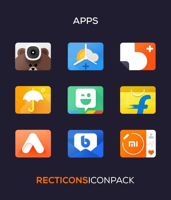Recticons – Icon Pack v4.9 (Patched) APK