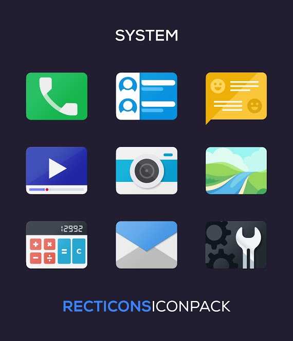 Recticons – Icon Pack v4.9 (Patched) APK