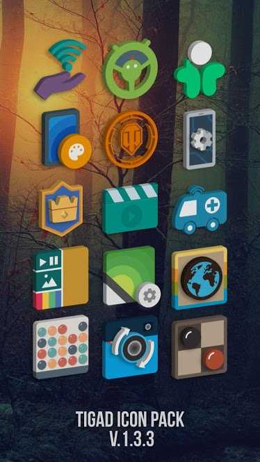 Tigad Pro Icon Pack v2.9.0 (Paid) Apk