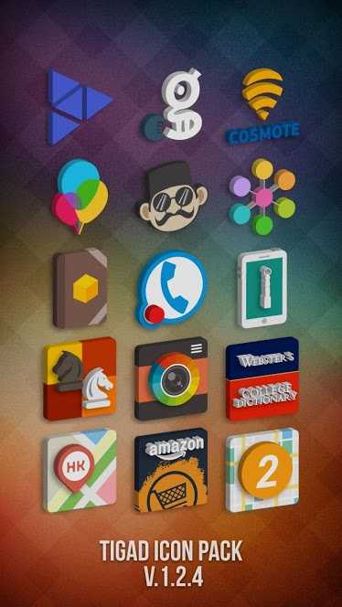 Tigad Pro Icon Pack v2.8.9 (Paid) Apk