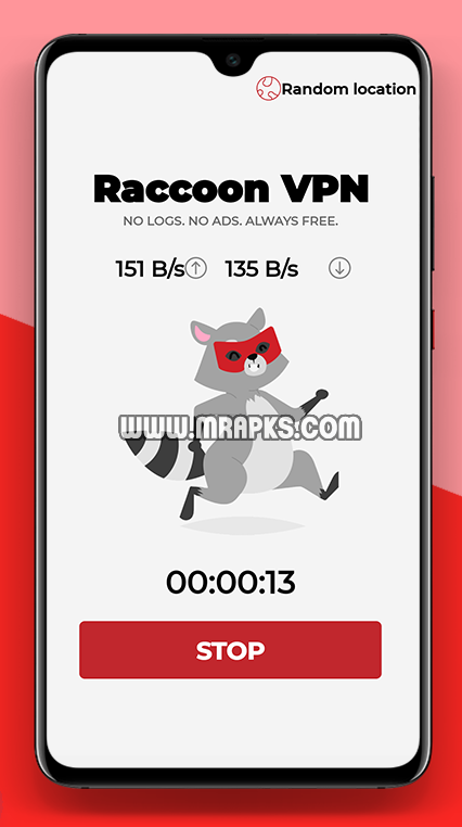 Raccoon VPN v1.0.6 (No Ads, No Tracking, No Logs, No Google Services) APK