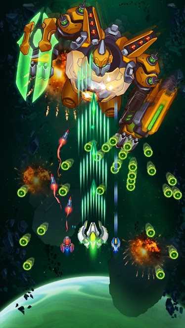 Wind Wings: Space Shooter – Galaxy Attack v1.2.48 (Mod) Apk
