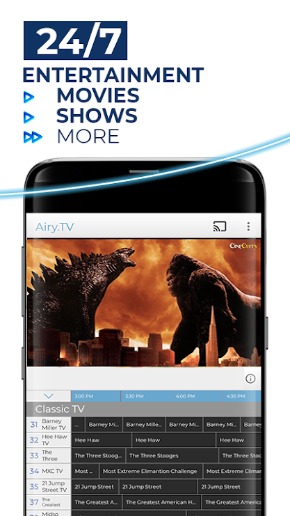 Free TV, Free Movies, Entertainment, AiryTV v2.11.8gcR (Firestick/Android TV) (Ad-Free) APK
