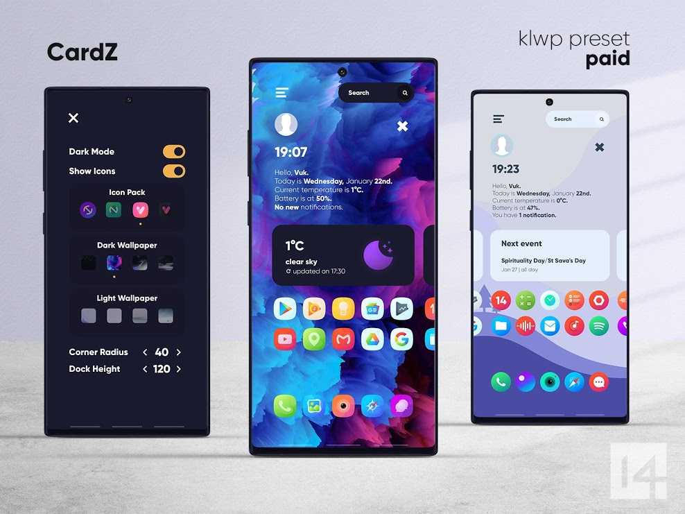 One4KLWP Ultimate – Kustom Live Wallpapers v2.2 (Paid) APK
