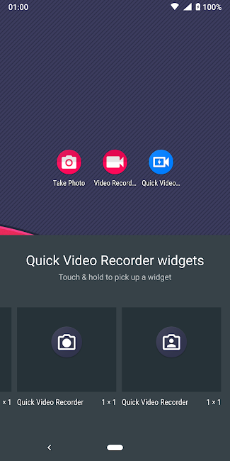 Quick Video Recorder v1.3.3.1 (Pro) Apk