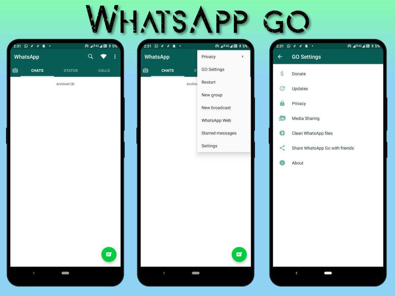 WhatsApp GO v0.21.11.13L (WhatsApp Modded) APK