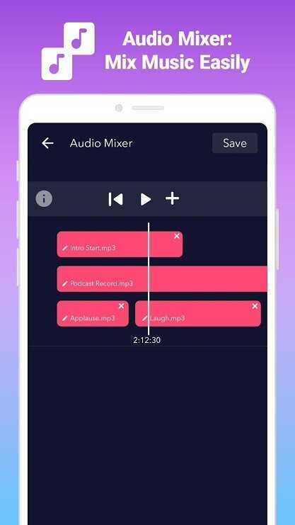 AudioApp: MP3 Cutter, Ringtone Maker, Audio Editor v2.3.8 (Pro) Apk