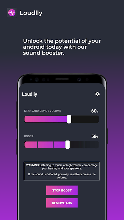 Loud Volume Booster for Speakers v6.6.11 (Pro) Apk