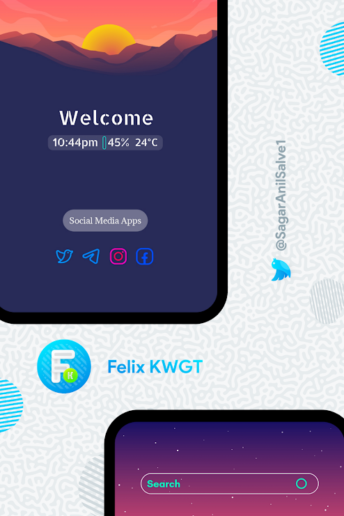 Felix KWGT v12.0.0 (Paid) Apk
