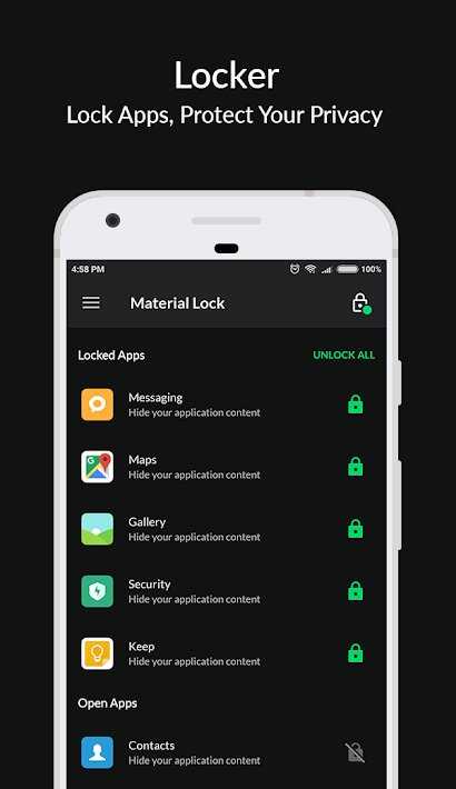 Applock Material – Lock Apps (No-Ads) v2.7.0 (Pro) Apk