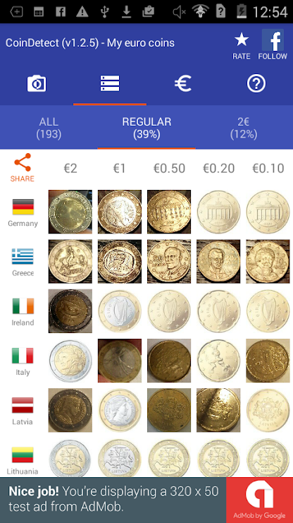 CoinDetect: Euro coin detector v1.8.0 (Pro) Apk