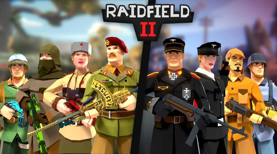 Raidfield 2 – Online WW2 Shooter v9.210 (Mod Apk)