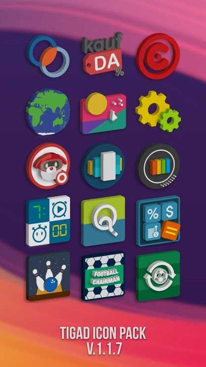 Tigad Pro Icon Pack v2.9.0 (Paid) Apk