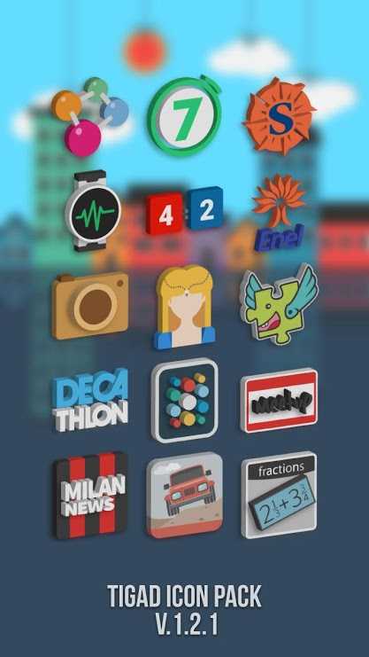 Tigad Pro Icon Pack v2.9.3 (Paid) Apk