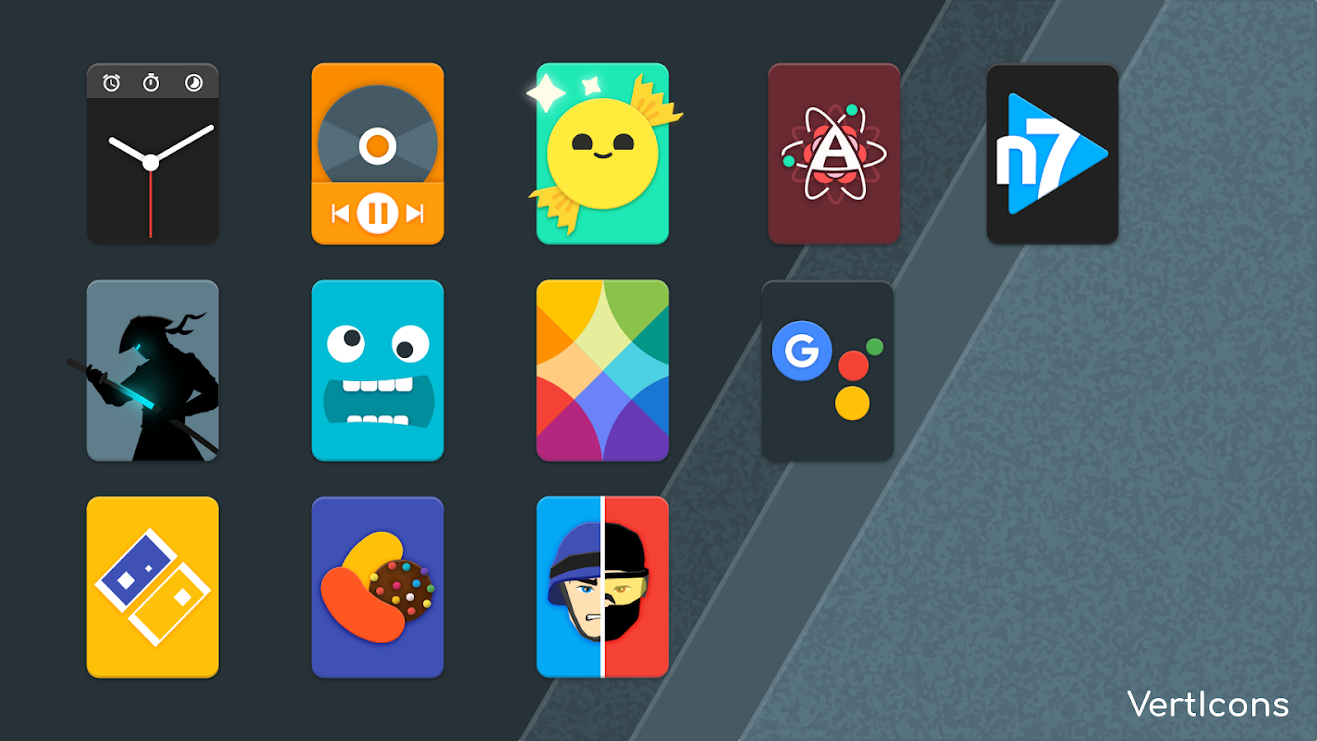 Verticons Icon Pack v1.2.5 (Paid/ Patched) Apk