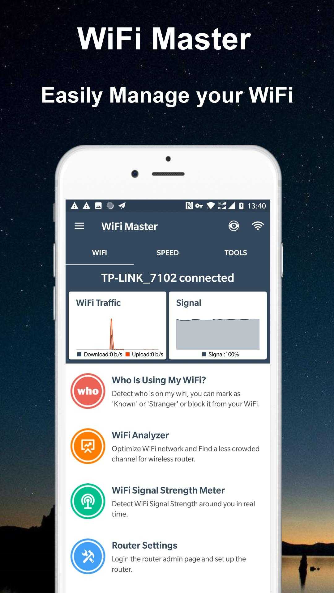 WiFi Router Master – WiFi Analyzer & Speed Test v1.1.16 (Ad-Free) Apk