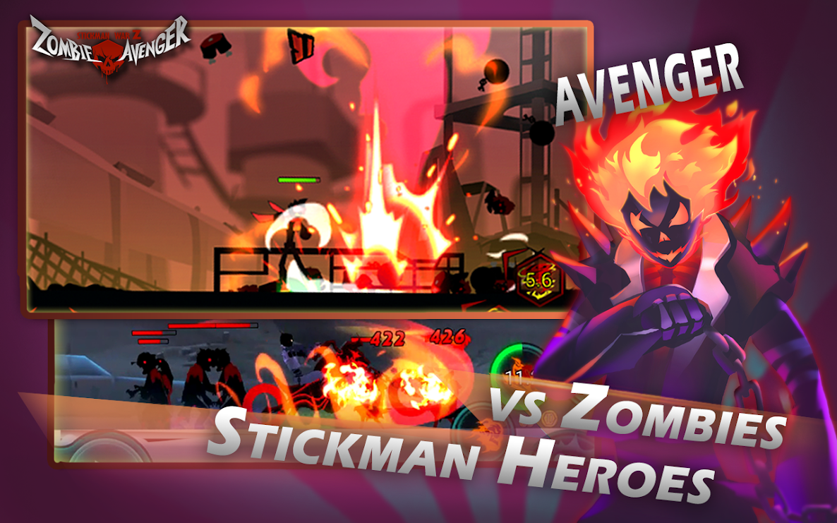 Zombie Avengers:(Dreamsky)Stickman War Z-zombi v2.4.9 (MODDED) Apk
