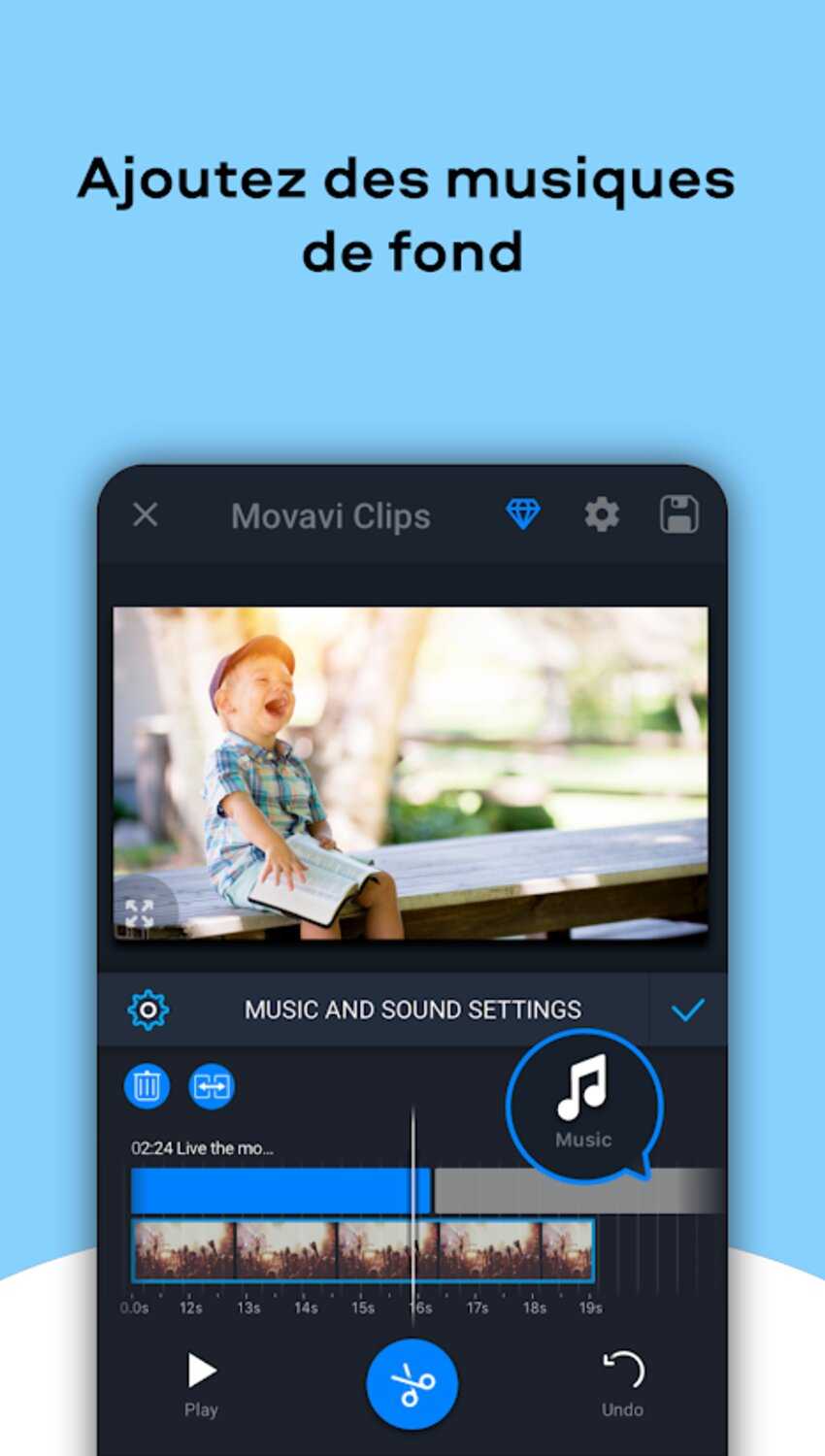 Movavi Clips – Video Editor with Slideshows v4.15.0 (Premium) APK