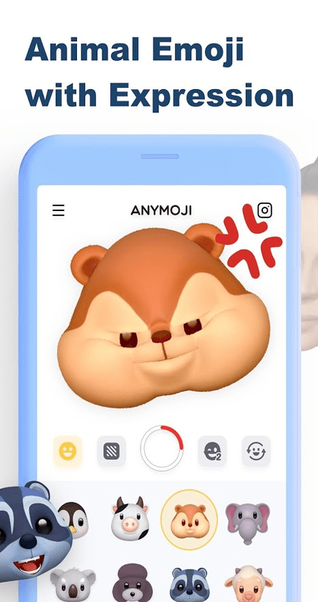 Anymoji – 3D Animated AR Emoji v1.0.2 (Premium) Apk