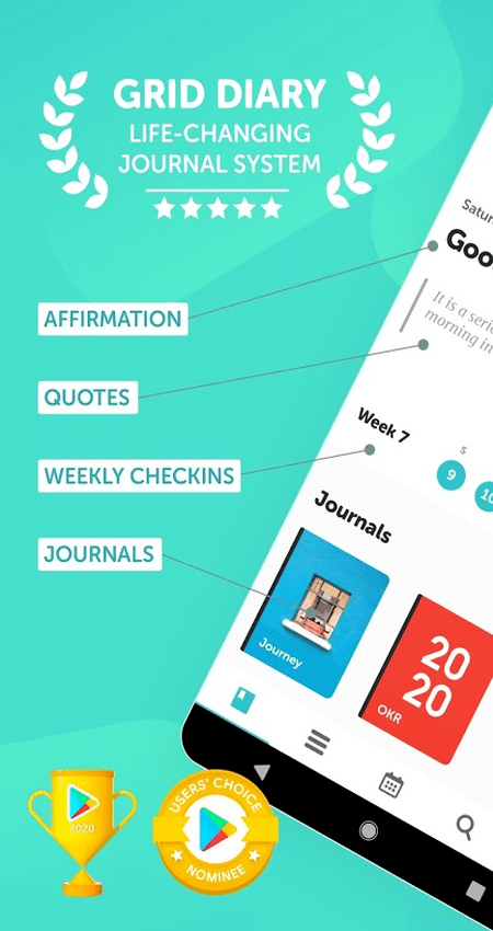 Grid Diary – Journal, Planner v2.0 (Premium) APK