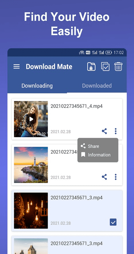 Download Mate – Photo & Video Downloader, Saver, Player v2.0.0 (Mod) APK