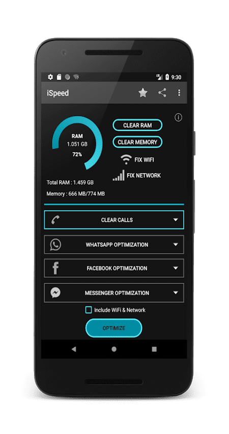 iSpeed – Phone Memory Cleaner & Booster (Premium) v4.3 (Patched) Apk