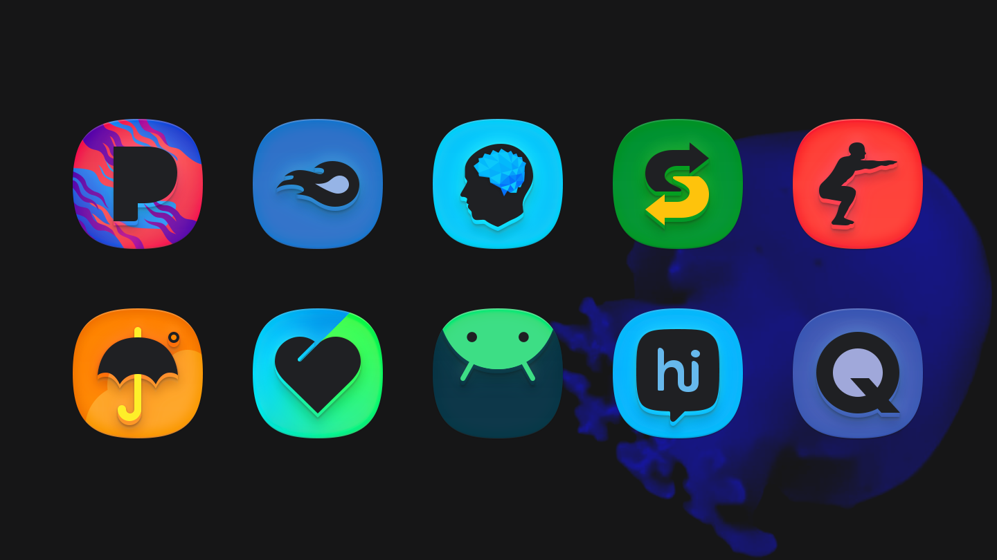 SuperBlack Icon Pack 2.2 (Patched) APK