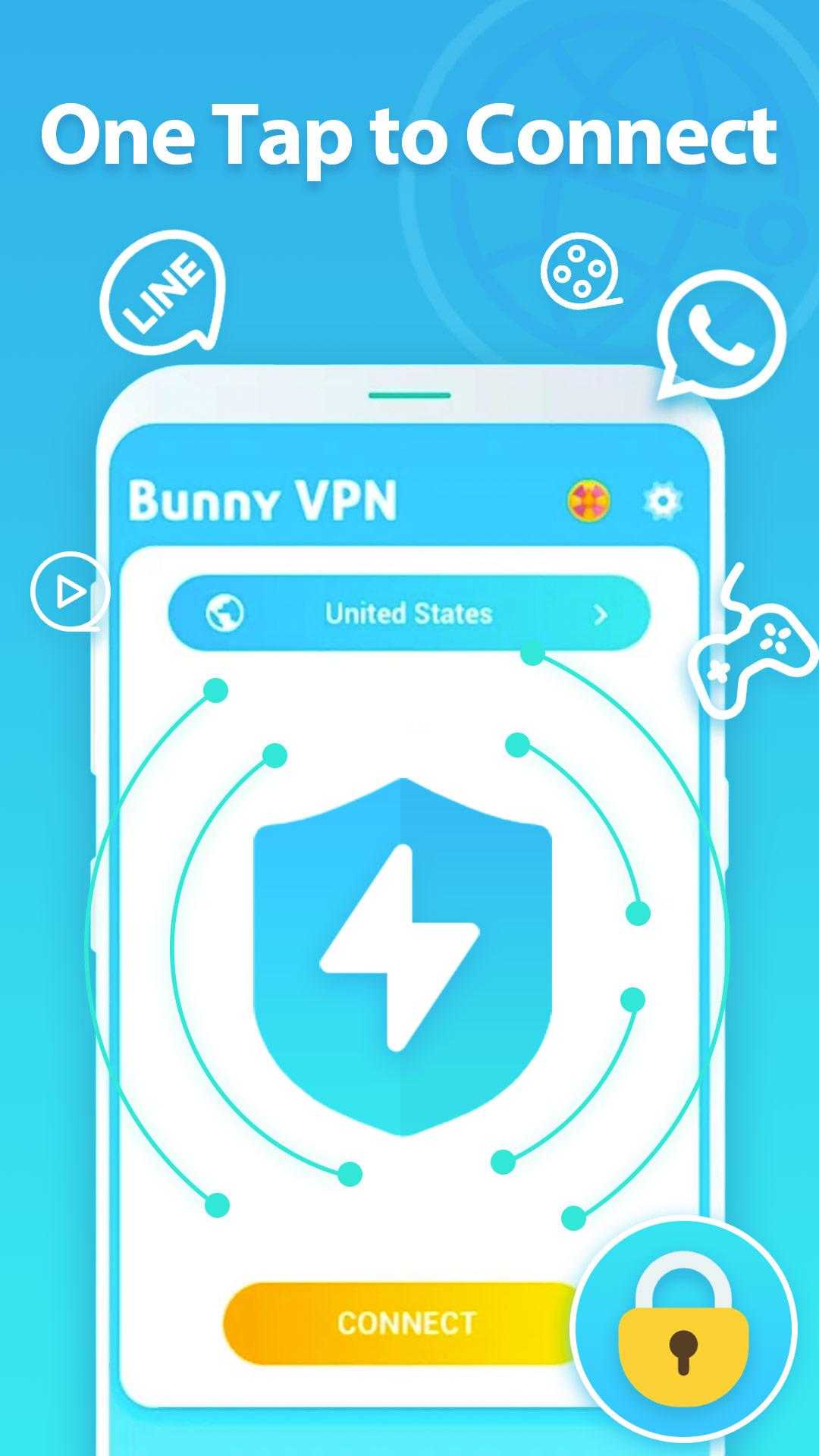 VPN Proxy – VPN Master with Fast Speed – Bunny VPN v1.4.1.119 (Premium) (Unlocked) APK
