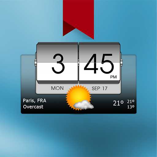 3D Flip Clock & Weather Ad-free v6.7.8 (Paid) APK