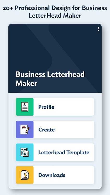 Business LetterHead Maker – Letter Writing Designs v1.7 (Premium) APK