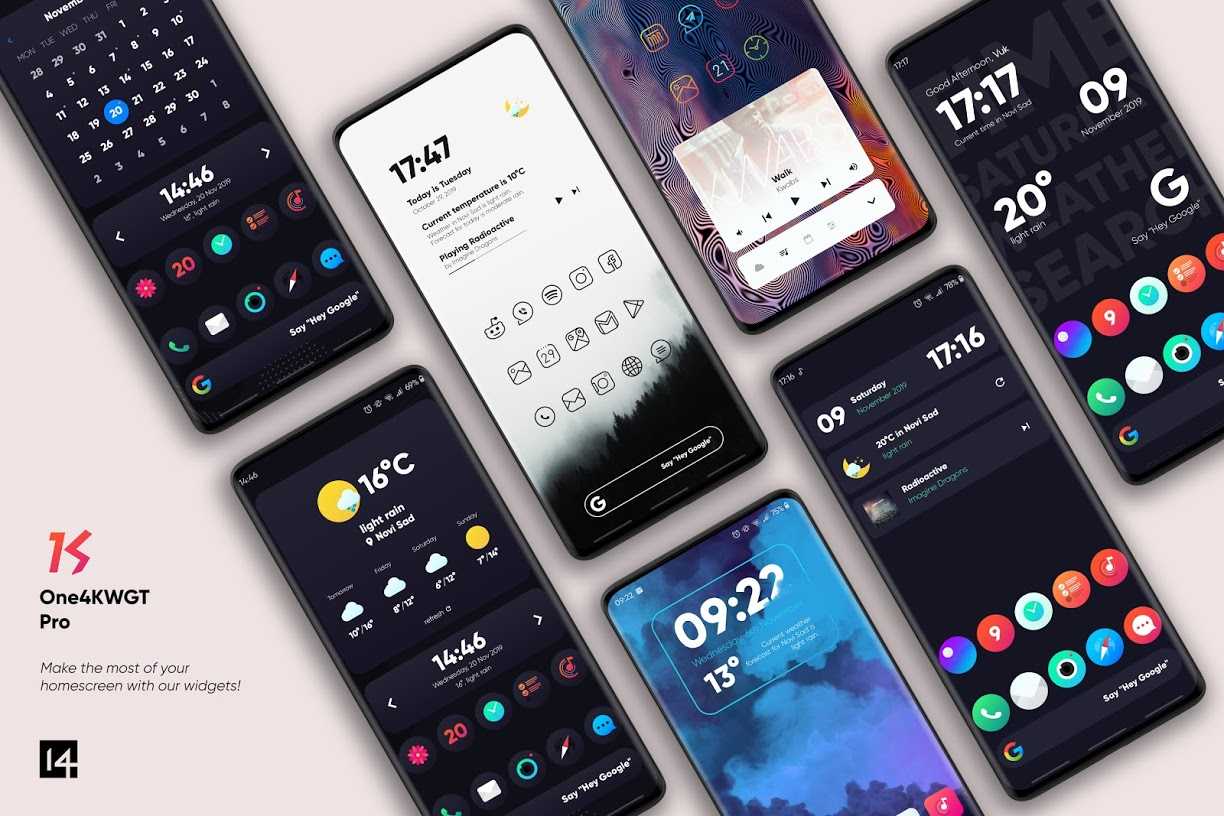 One4KWGT Pro – widgets for KWGT v3.3 (Paid) APK