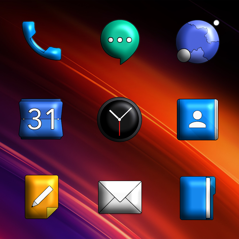 Oxigen 3D – Icon Pack v2.4.5 (Full Paid) APK