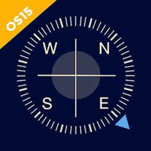 iCompass – iOS Compass, iPhone style Compass v1.1.6 (Pro) APK