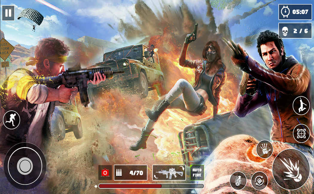 Fire Squad survival – Offline Sniper Shooting games v1.21 (Mod) APK
