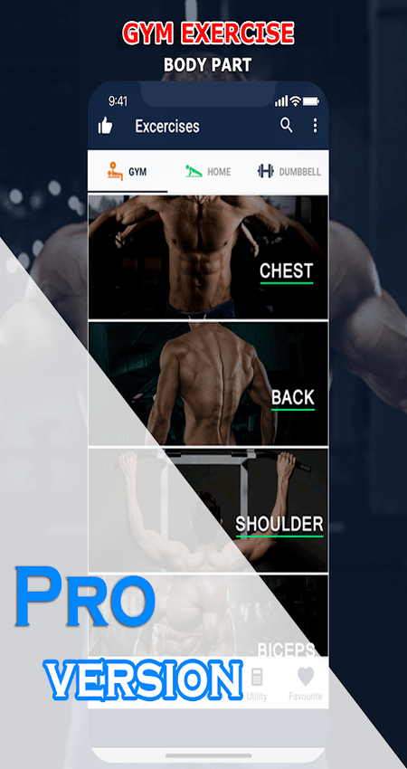 Gym Workout – Fitness & Bodybuilding: Home Workout v118 (Mod) (Premium) APK