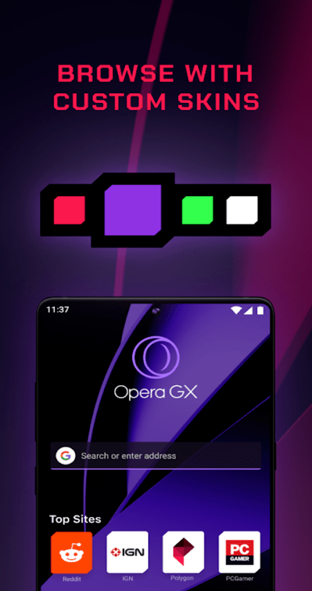 Opera GX: Gaming Browser v1.1.4 (Mod) APK