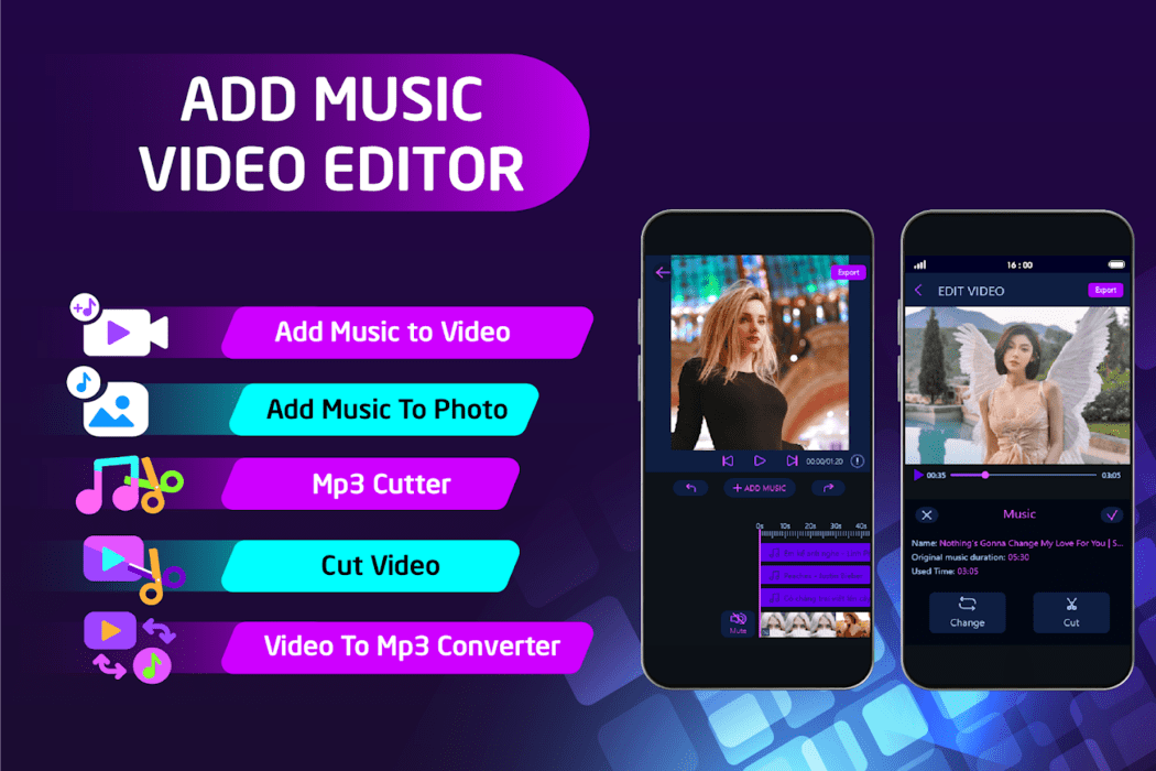 Add Music To Video Editor v1.4.9 (VIP Mod) APK