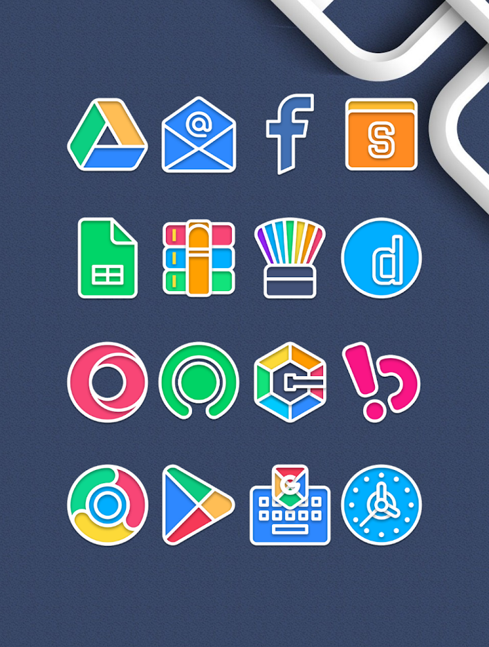 Garis Light – Lines Icon Pack v3.5 (Patched) APK