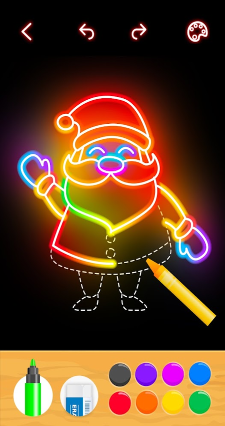 Draw Glow Christmas 2021 v1.1.0 Mod VIP APK